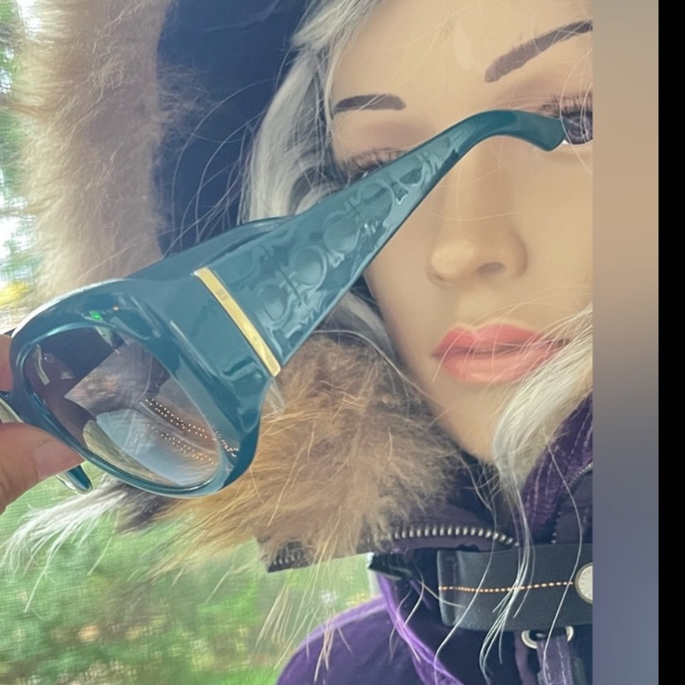 Salvatore Ferragamo Blue Sunglasses